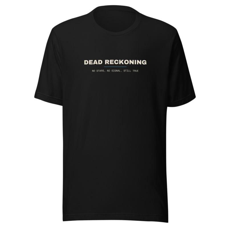 DEAD RECKONING Tee — Sailing merch