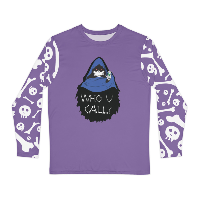 VT Who U Call Long Sleeve Shirt purple