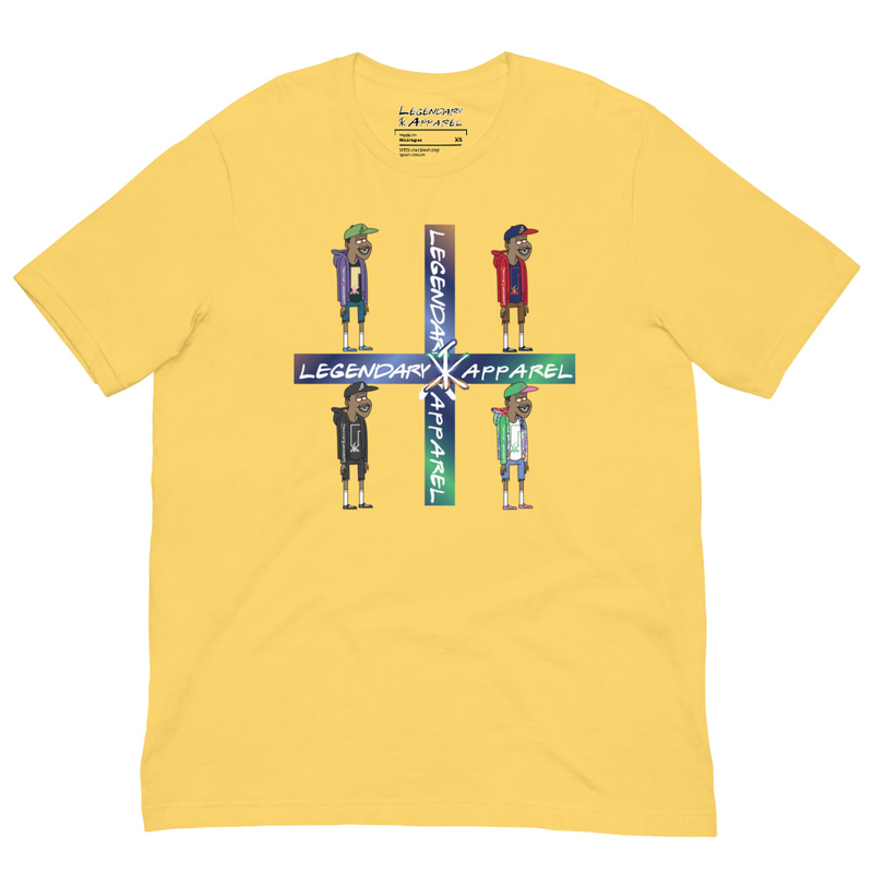 [ flower boii ] tee – M, Yellow