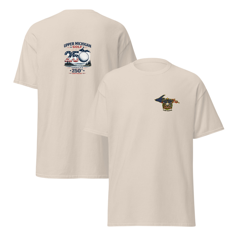 Alger County Veteran's Gol Outing Logo #5 Unisex classic tee