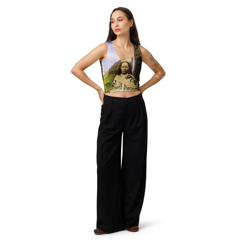 Cotton crop top Empress Zewditu