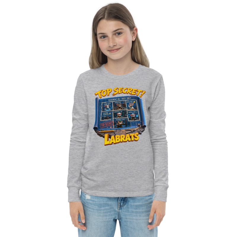 Top Secret Kids Long Sleeve