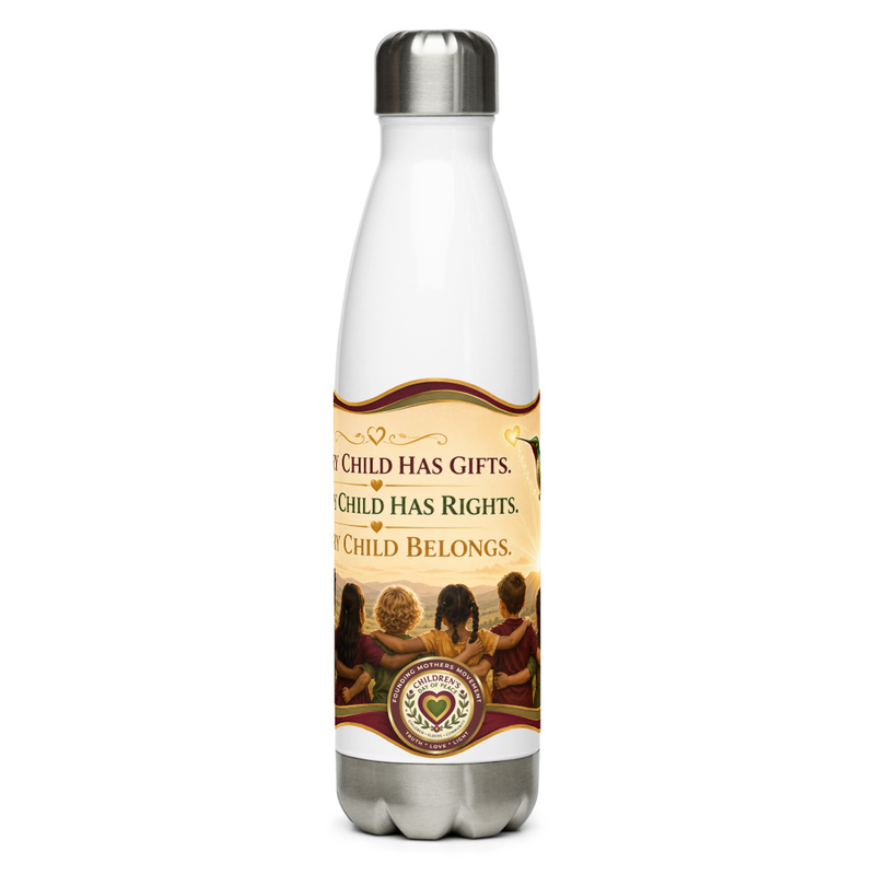 Stainless steel water bottle