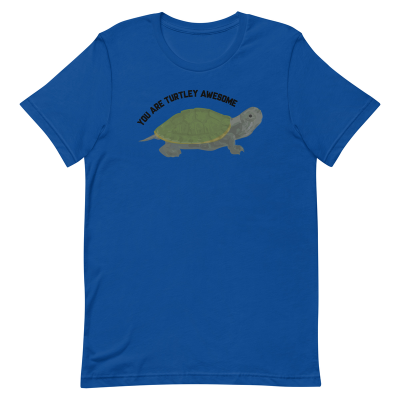 You Are Turtley Awesome ! Men’s Premium T Shirt - you are totally awesome, awesome pun shirt, puns, funny, funny shirt