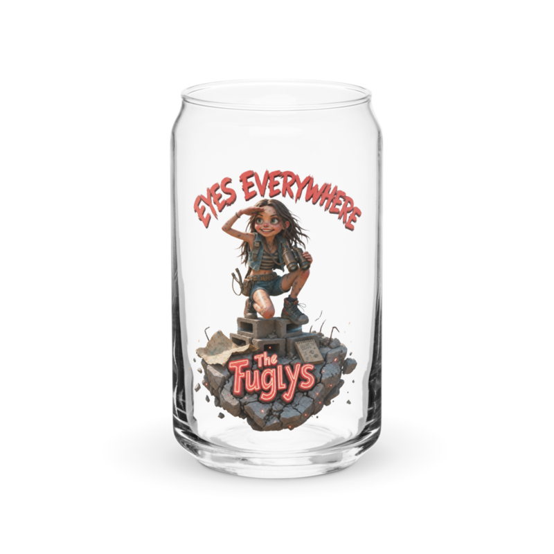 Millie - Eyes Everywhere 16oz Can Glass