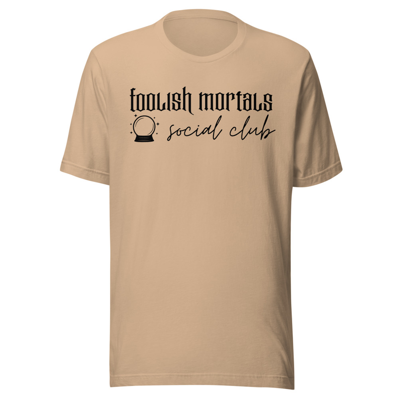 Haunted Social Club Tee – 3XL, Tan