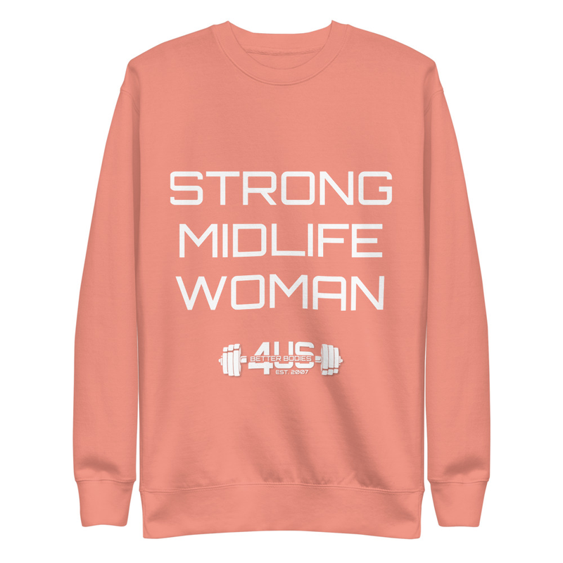 SMW Unisex Premium Sweatshirt – S, Dusty Rose