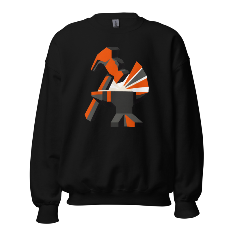 Constructivist Strike Crewneck (Artist Series) mockup