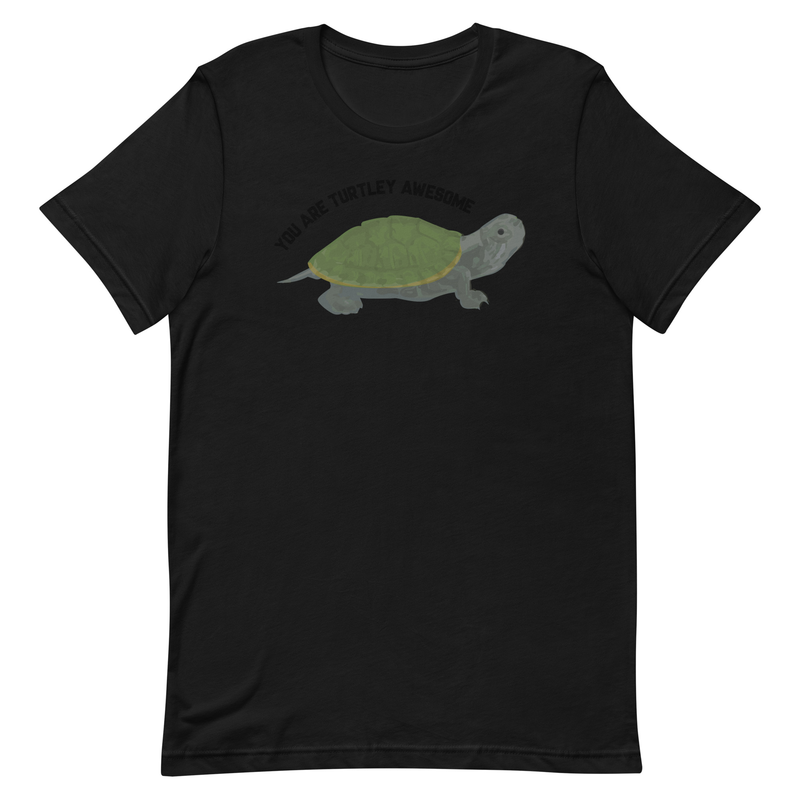 You Are Turtley Awesome ! Men’s Premium T Shirt - you are totally awesome, awesome pun shirt, puns, funny, funny shirt