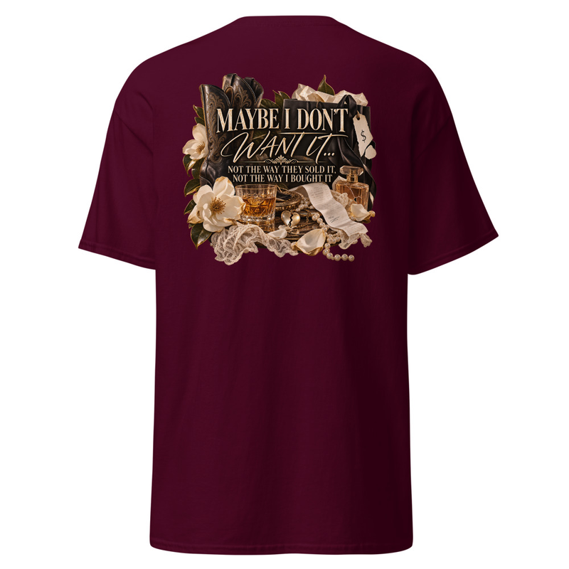 Chastity Glasscock On Second Thought Unisex classic tee