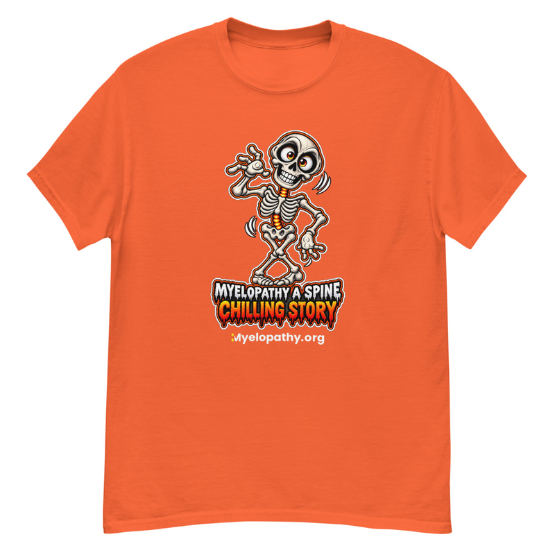 Spine  Chilling Unisex T – S, Orange