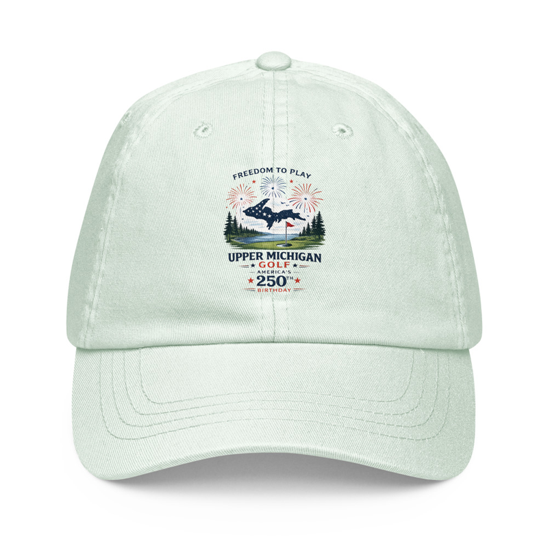 UP Golf 250 #2 Pastel baseball hat – One size, Pastel Mint