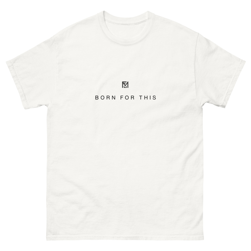 Born for This™ Classic Tee ( White ) – S, White