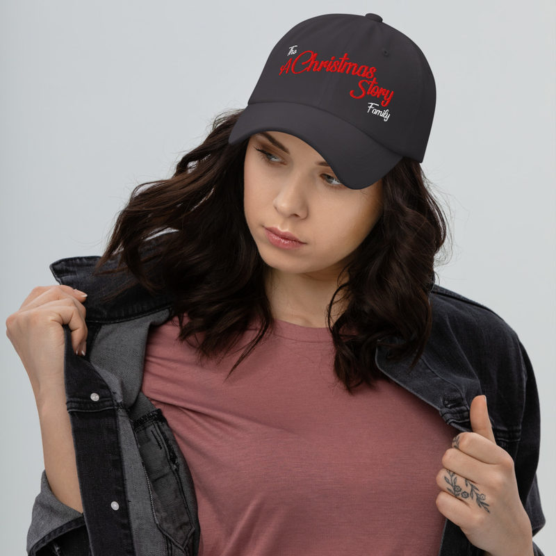 Christmas Story Family Dad Hat – Not Just for Dads!  – One size, Dark Grey