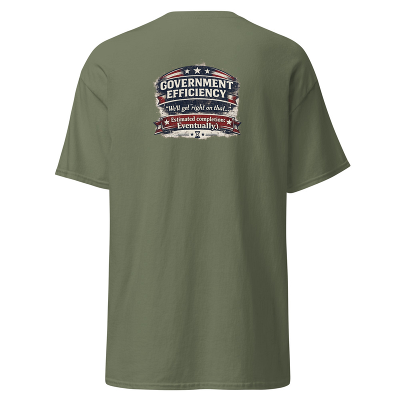 Government Efficiency Unisex classic tee