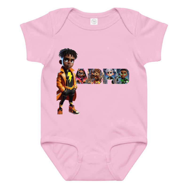 ADHD baby jersey bodysuit – Image 6