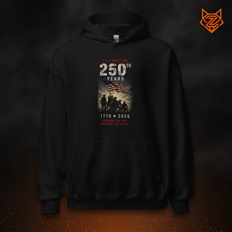 America's 250th — Honoring the Past | Hoodie — Front