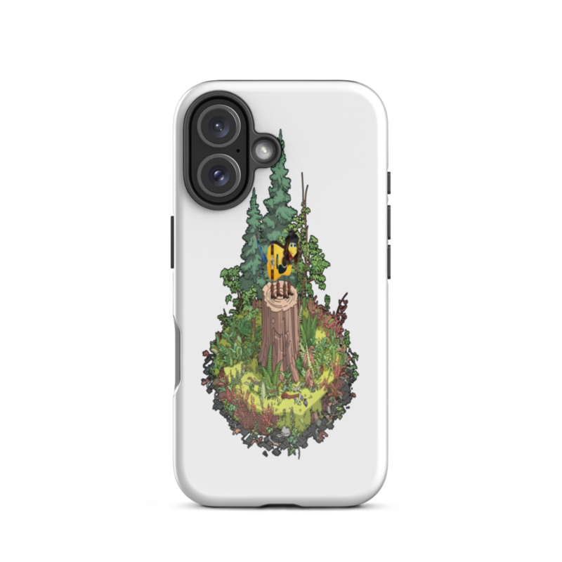 Cutaway Pluckle Tough Case for iPhone®