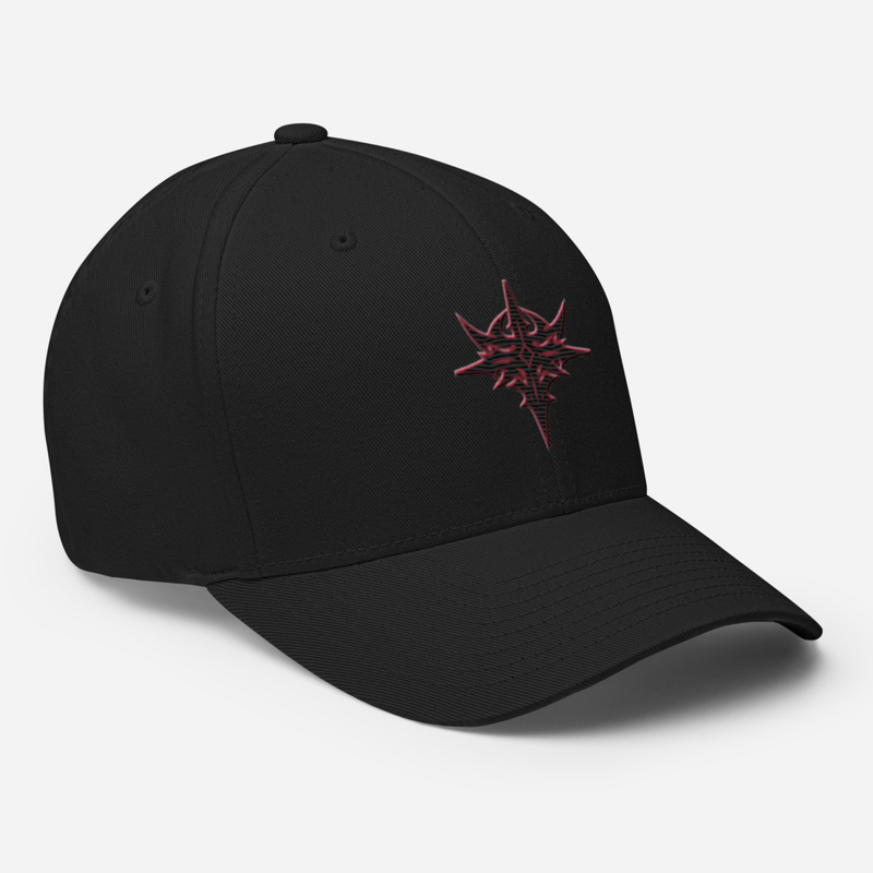 Silent Thorn Logo | Closed-Back Structured Cap | Flexfit