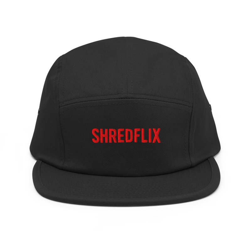 Shredflix Logo Five-Panel Cap