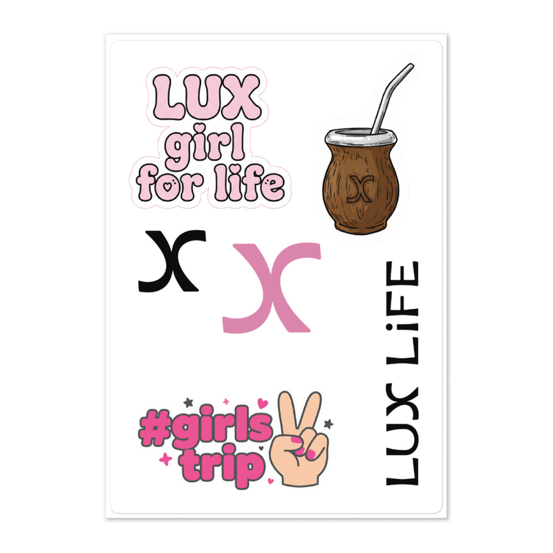 LUX Sticker sheet