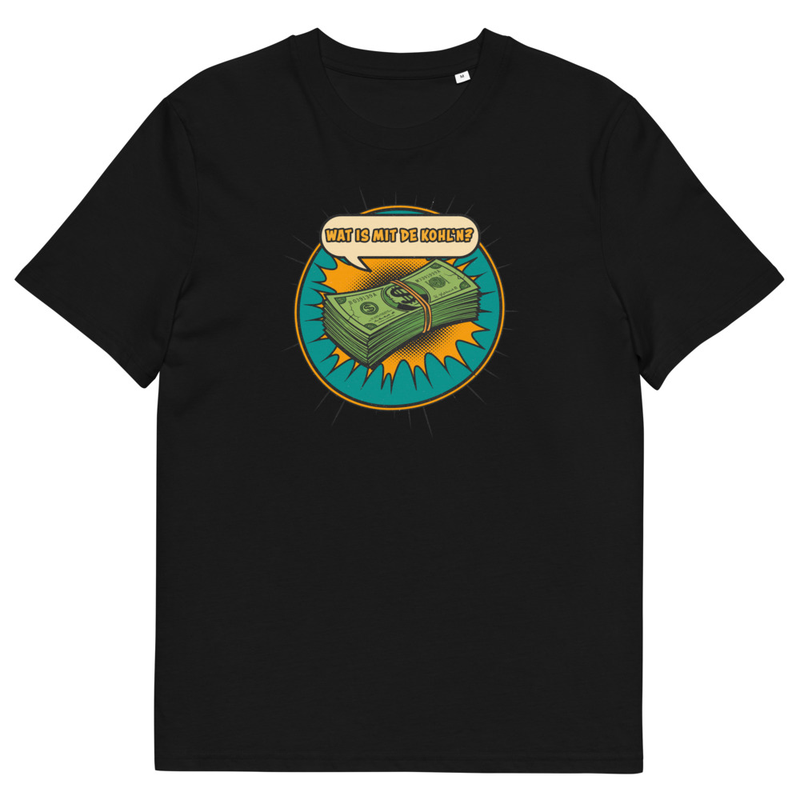 Wat is mit de Kohl'n Unisex-Bio-Baumwoll-T-Shirt