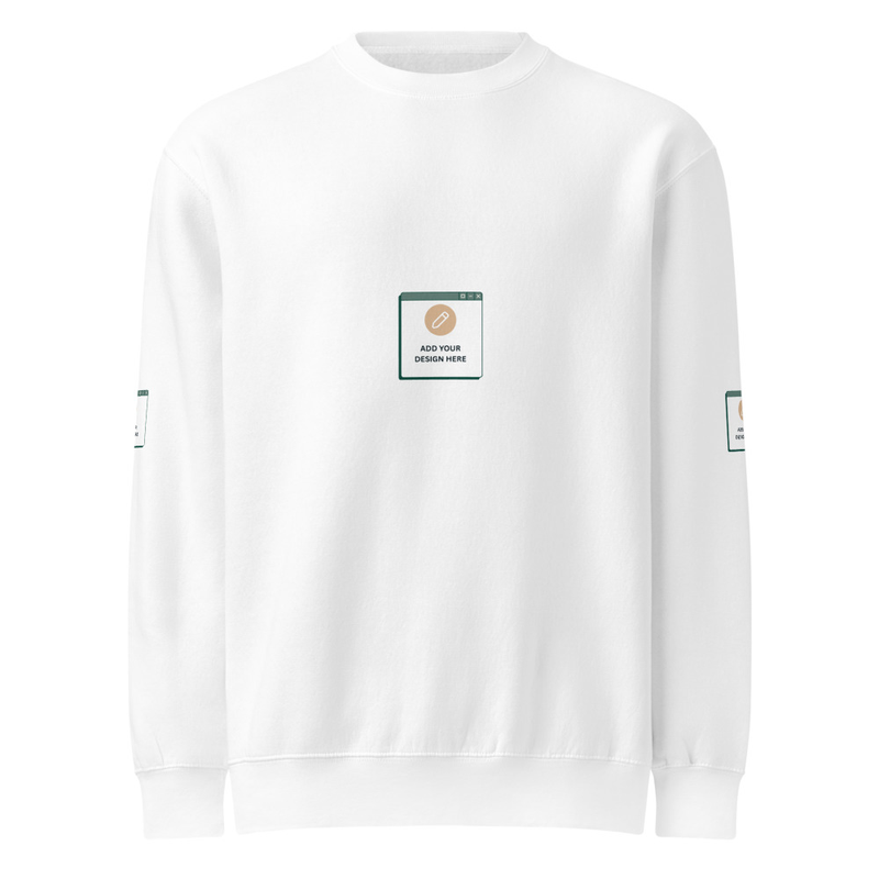 Unisex premium crew neck sweatshirt / S