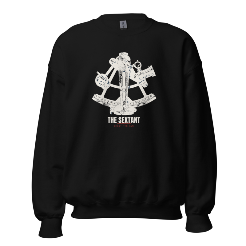 The Sextant Crewneck — Sailing merch
