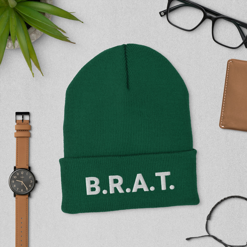 B.R.A.T. Cuffed Beanie – One size, Spruce