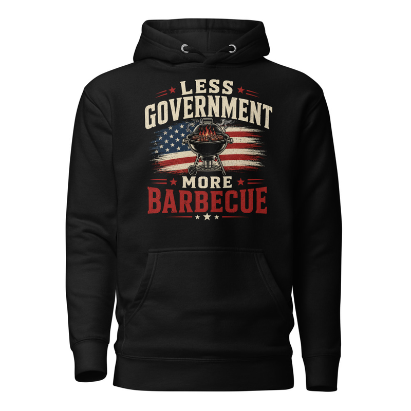Less Government, More Barbecue Hoodie