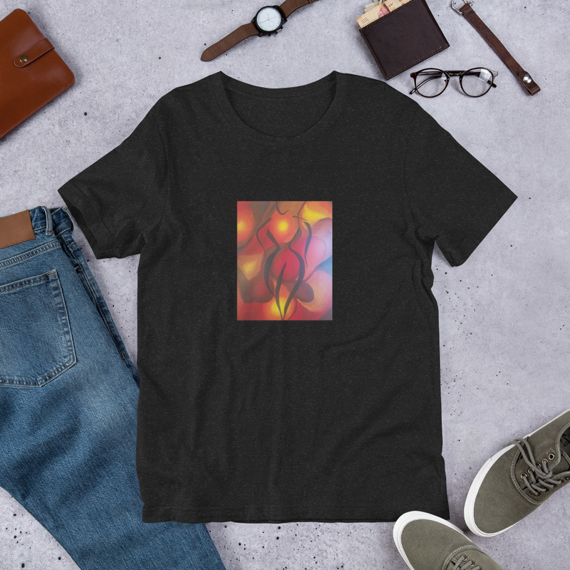 Girl on Fire on T-shirt