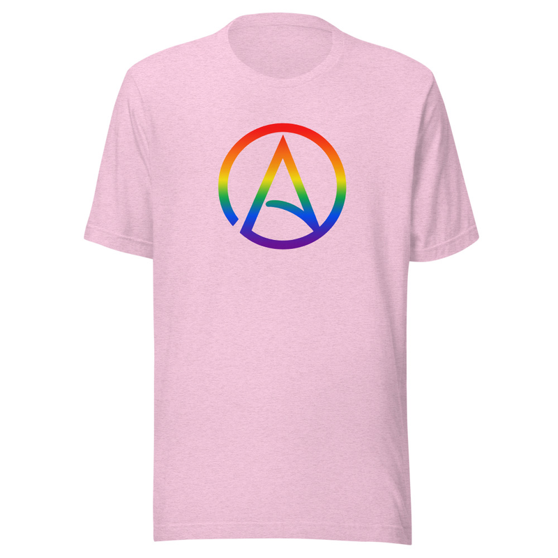 Pride Atheist Symbol T-Shirt product view 1