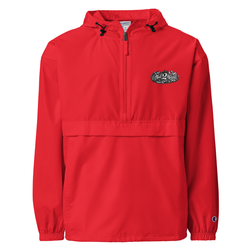 Mud2Marble Embroidered Champion Packable Jacket