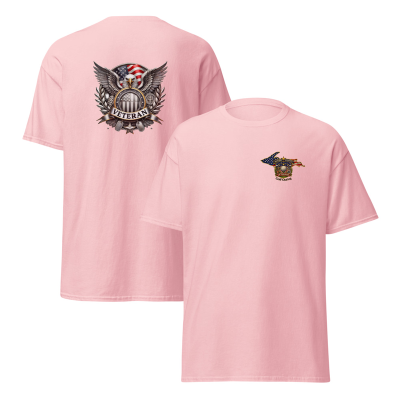 Alger County Veteran Unisex classic tee – S, Light Pink