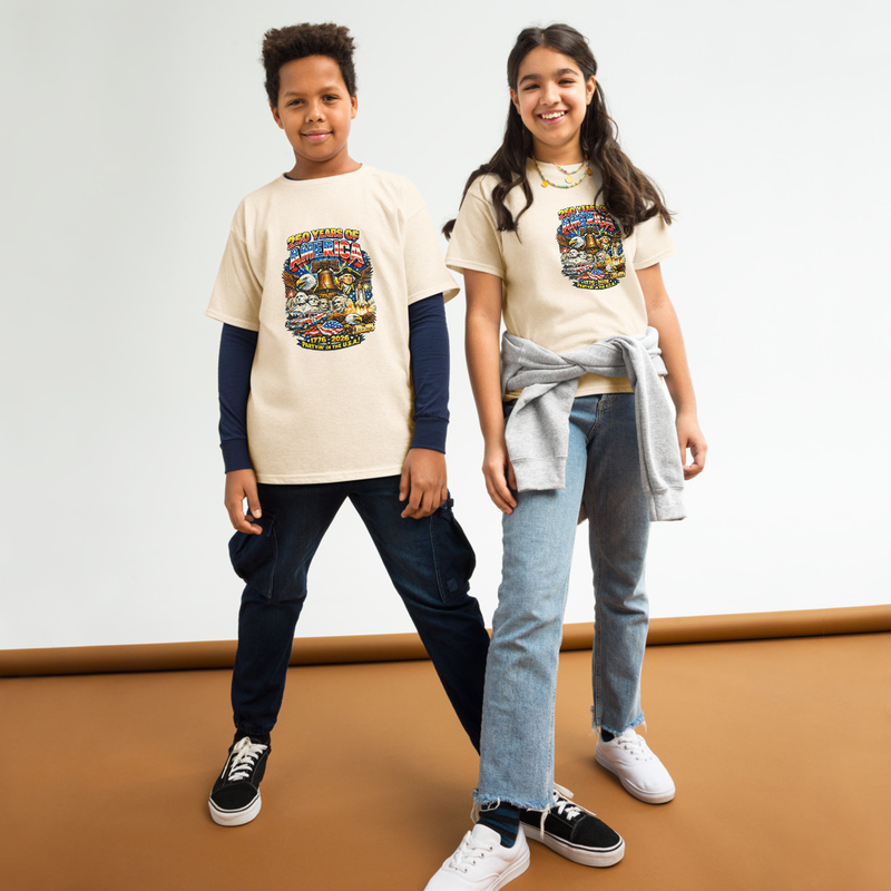 250 Years of Fun Youth classic tee – XS, Natural