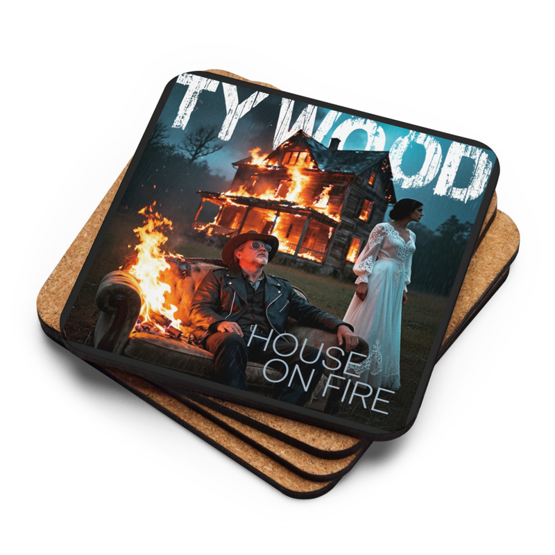 Collectible Coaster - House on Fire