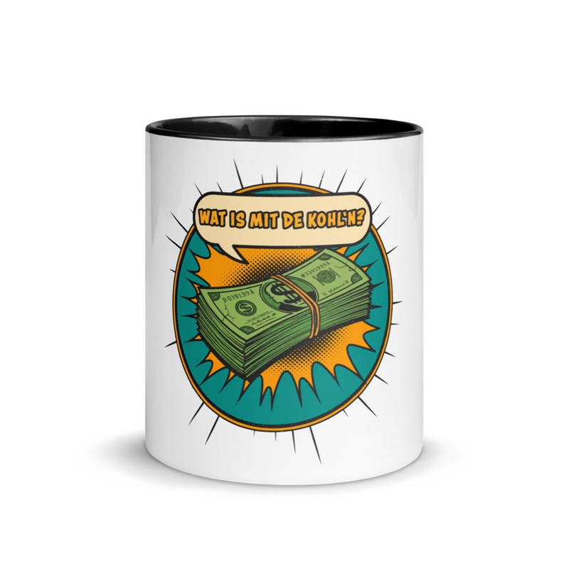 Wat is mit de Kohl'n Tasse mit farbiger Innenseite
