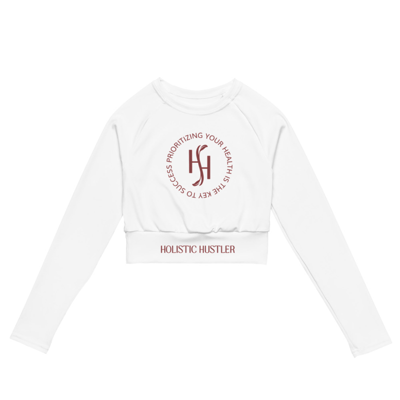HH long-sleeve crop top