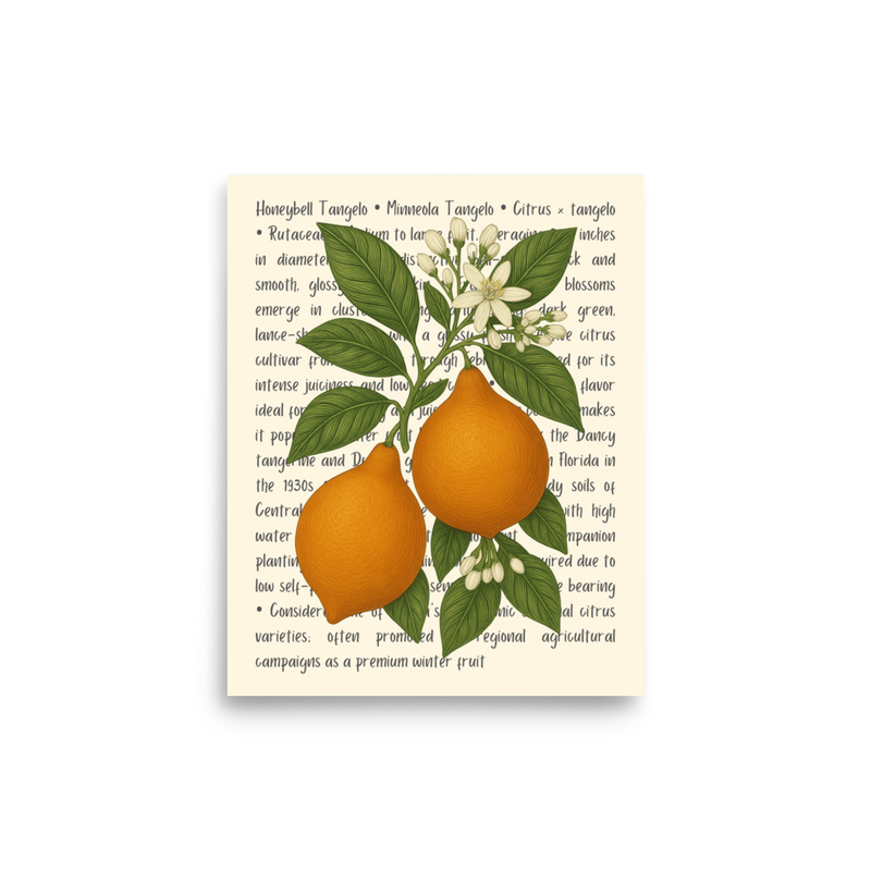 Honeybell Tangelo Open Edition Proof
