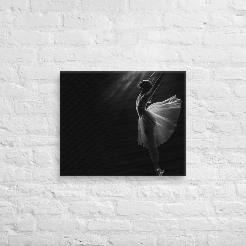 Ballerina Wall Art on Canvas | Wall Art Decor