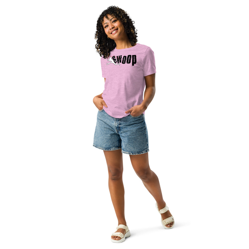 "Swoop In Yo City" Women's T-Shirt – XL, Heather Prism Lilac
