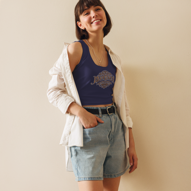 Go Cats Crop Top