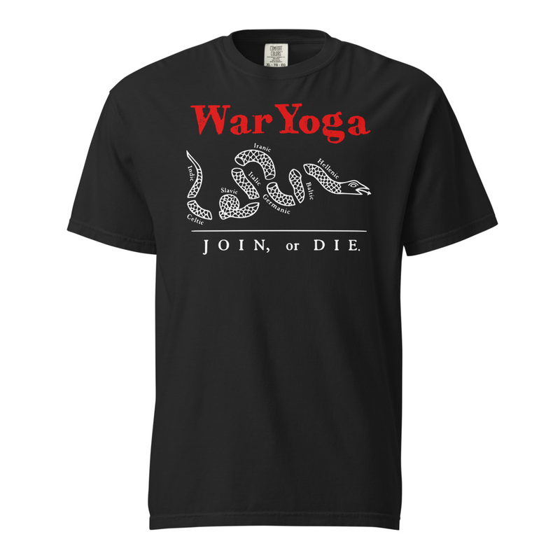 Join, or Die Indo-European Cotton t-shirt