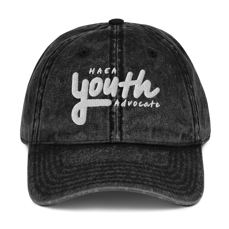 Apparel - HAEA Youth Advocate Vintage Cotton Twill Cap