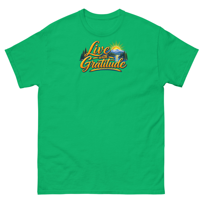 Live with Gratitude Unisex classic tee