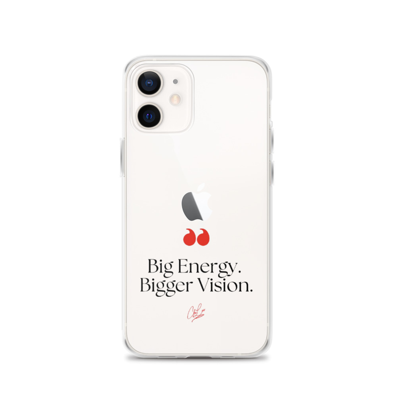 Big Energy. Bigger Vision. Clear Case for iPhone® – iPhone 12