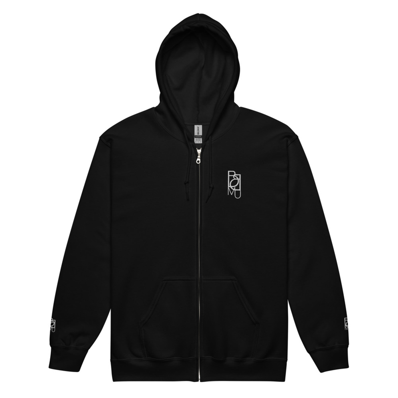 BBMU Unisex heavy blend zip hoodie