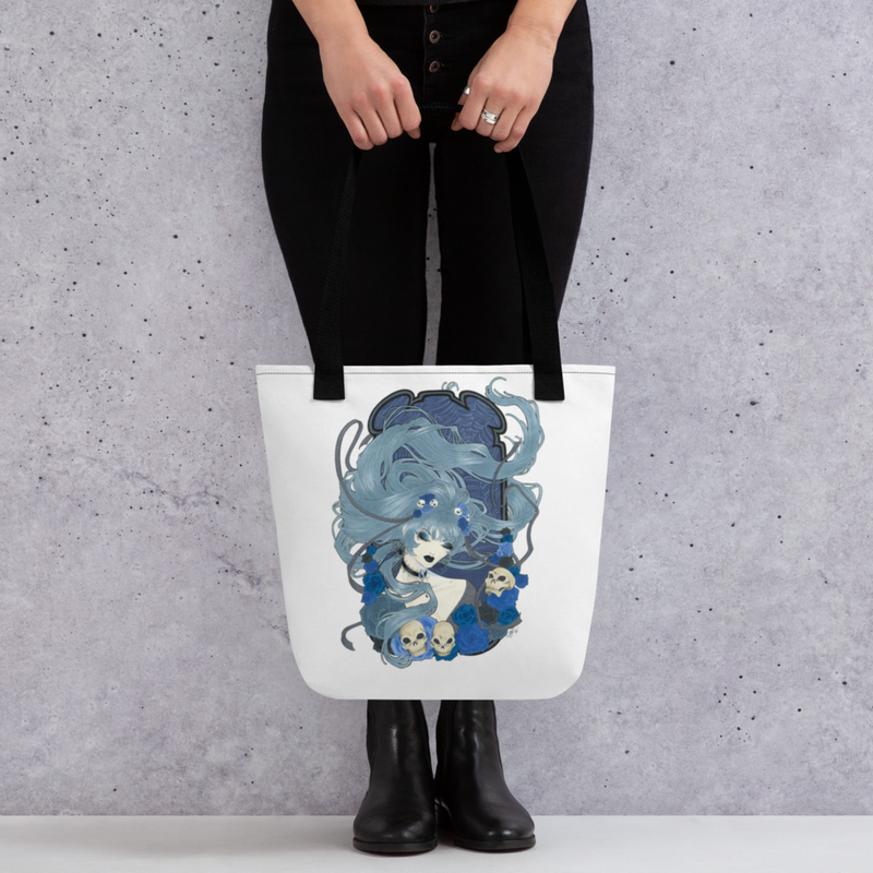 Blue Lady -- Tote bag