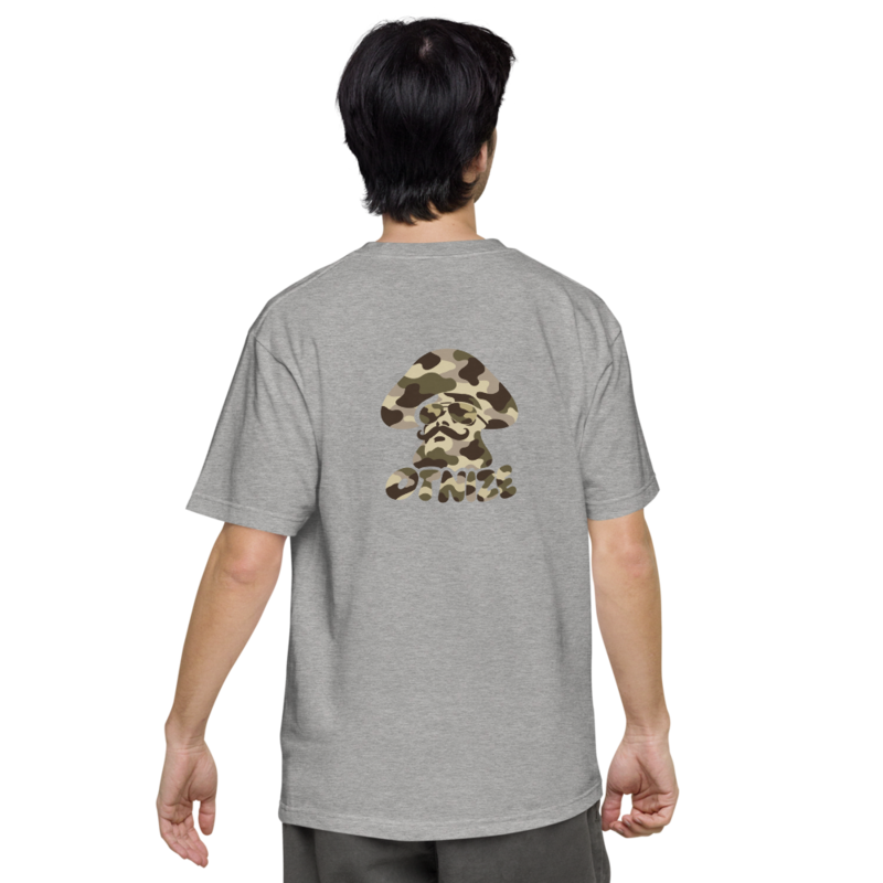 otinize 迷彩キノコ tee（ヘザーグレー）
