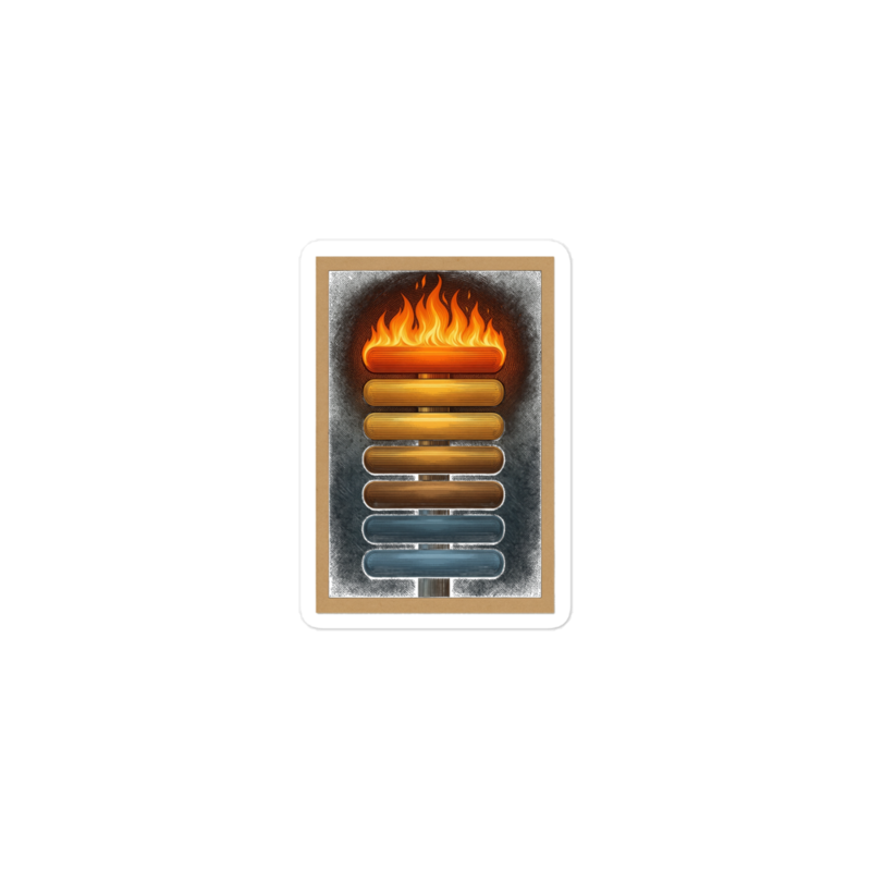 Pull Temps Sticker — BBQ merch